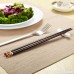 Reusable Chinese Unique Style Wooden Chopsticks with Holder and Carrying Bag Chinese Gift Set Chopsticks set - B078N3RX36